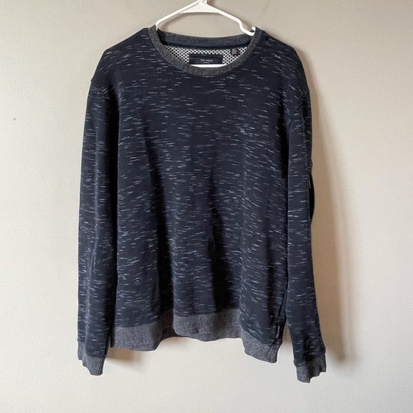 Ted Baker London sweater zippered sleeve pocket office put crewneck 2XL size 6 - Picture 12 of 16